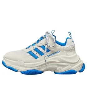 Sapatilha Balenciaga x adidas Triple S «Branco Azul» IF0167
