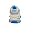 Sapatilha Balenciaga x adidas Triple S «Branco Azul» IF0167