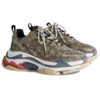 Sapatilha Balenciaga x Gucci Triple S «The Hacker Project Beige» 681066-ULZ10-9795