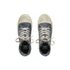 Sapatilha de cano alto Paris «Blue Destroyed Denim and Rubber» 688756W3RCL4090