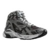 Sapatilha de cano alto Runner «Tecido de nylon cinzento com aspeto de camurça» 695764W3RH31891
