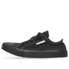 Sapatilha de cano baixo Paris «Algodão preto desgastado e borracha preta» 688754W3RP21010