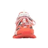 Sapatilha de cano baixo Track com sola transparente Vermelho 647742W3BZ16591