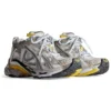 Sapatilha de corrida «Beige, Branco e Amarelo, em nylon e tecido semelhante a camurça» 772767W3RNY9170