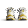 Sapatilha de corrida «Beige, Branco e Amarelo, em nylon e tecido semelhante a camurça» 772767W3RNY9170