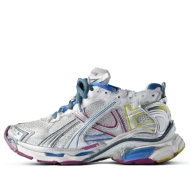 Sapatilha de corrida «Branco, azul e roxo» 772767W3RMU9547