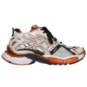 Sapatilha de corrida «Branco Laranja Preto» 677403W3RB79051