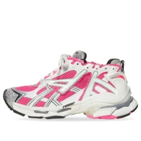 Sapatilha de corrida «Branco, Rosa, Cinza, Malha e Nylon» 677402W3RBN9155