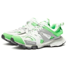 Sapatilha de corrida «Cinza Verde Fluo» 542023W3AC61391