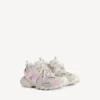 Sapatilha de corrida feminina «Track Signature» em bege/rosa