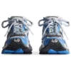 Sapatilha de corrida «Nylon azul e cinzento e tecido semelhante a camurça» 772774-W3RNY4912