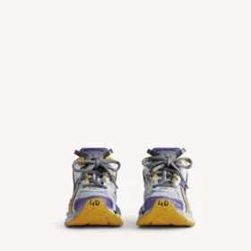 Sapatilha de corrida para homem em roxo/laranja/cinzento