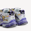 Sapatilha de corrida para homem em roxo/laranja/cinzento