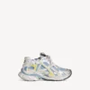 Sapatilha de corrida para mulher em azul/amarelo/branco