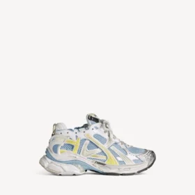 Sapatilha de corrida para mulher em azul/amarelo/branco Sapatilha de corrida para mulher em azul/amarelo/branco