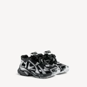 Sapatilha de corrida para homem em preto/prateado Sapatilha de corrida para homem em preto/prateado