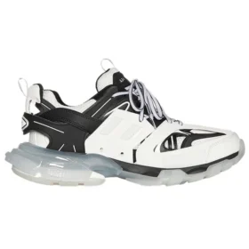 Sapatilha de corrida «Sola transparente – Branco Preto» 647741W3BZ29010