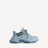 Sapatilha de lona Triple S para homem em azul