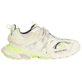 Sapatilha de pista «White Fluo Yellow» 542436W1GC39070