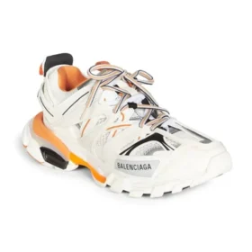 Sapatilha de pista «White Orange» 555032W1GB19059