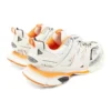 Sapatilha de pista «White Orange» 555032W1GB19059