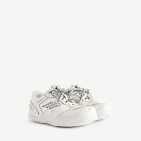 Sapatilha de plataforma «Hamptons» para mulher em branco