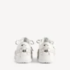Sapatilha de plataforma «Hamptons» para mulher em branco