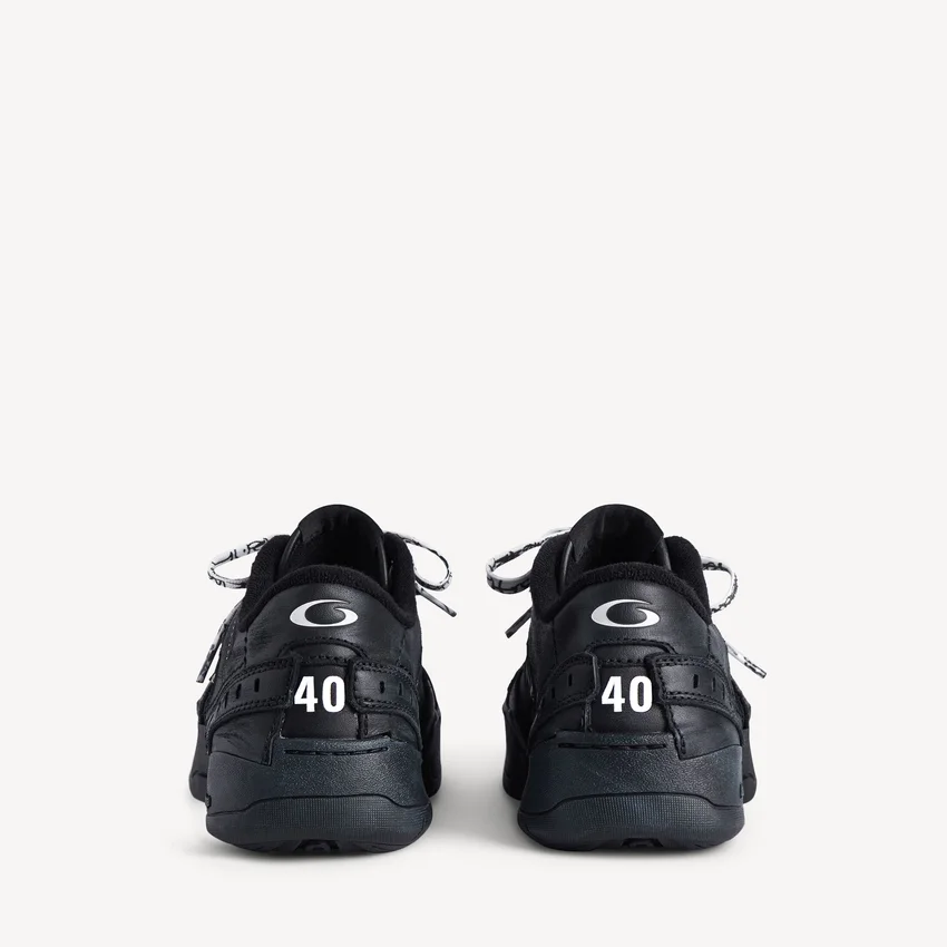 Sapatilha de plataforma «Hamptons» para mulher, em preto Sapatilha de plataforma «Hamptons» para mulher, em preto