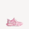Sapatilha de track de mulher com logótipo em estêncil, em rosa/branco Sapatilha de track de mulher com logótipo em estêncil, em rosa/branco