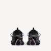 Sapatilha de treino com atacadores para mulher em preto/rosa/azul/bege