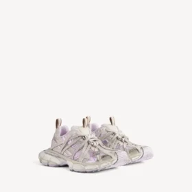 Sapatilha feminina 3XL Extreme Laces B em bege/castanho/lilás