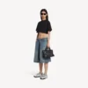 Sapatilha feminina «Radar Gradient Lines» em branco/cinzento/prateado/preto/azul