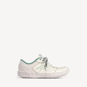 Sapatilha «Hamptons» para homem, com efeito de desgaste médio, em bege/verde