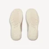 Sapatilha «Hamptons» para homem, tamanho médio, com efeito desgastado, em branco sujo/vermelho