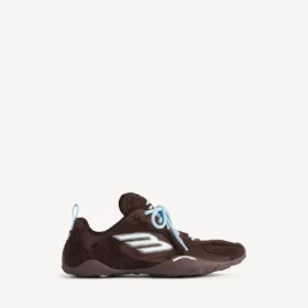 Sapatilha Monday Ultra para homem em castanho/branco/azul claro/bege