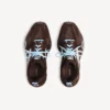 Sapatilha Monday Ultra para mulher em castanho/branco/azul claro/bege