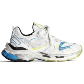 Sapatilha Runner 2.0 «Branco, Amarelo e Azul, Malha e Poliuretano» 779066W3RXP9074