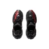 Sapatilha Runner Graffiti «Malha e Nylon Preto e Vermelho» 677403W3RBQ1060