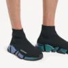 Sapatilha Speed 2.0 iridescente para homem, em preto