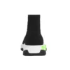 Sapatilha Speed Graffiti «Malha preta com sola com grafiti verde fluorescente» 605972W05GY1935