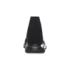 Sapatilha Speed «Malha reciclada preta com sola com grafite preto e branco» 617251W2DB71006