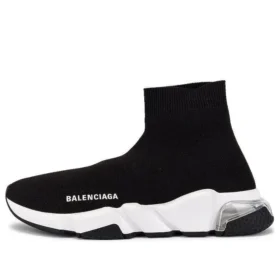 Sapatilha Speed «Sola Transparente – Preto» 607543W2DB61010