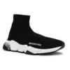 Sapatilha Speed «Sola Transparente – Preto» 607543W2DB61010