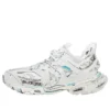 Sapatilha Track 1.0 «Branco, azul, malha e nylon com grafite» 542436W3SRA9014