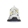 Sapatilha Track “Branco Azul Escuro Amarelo” 542023W3AC49471