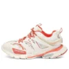 Sapatilha Track «Branco Vermelho» 542023W1GC49066