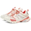 Sapatilha Track «Branco Vermelho» 542023W1GC49066