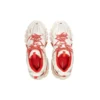Sapatilha Track «Branco Vermelho» 542023W1GC49066