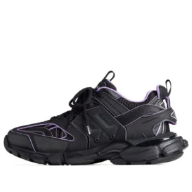 Sapatilha Track Sock «Meia preta e roxo claro e nylon» 736328W3SKC1058