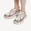 Sapatilha Triple S.2 Gradient para mulher em roxo